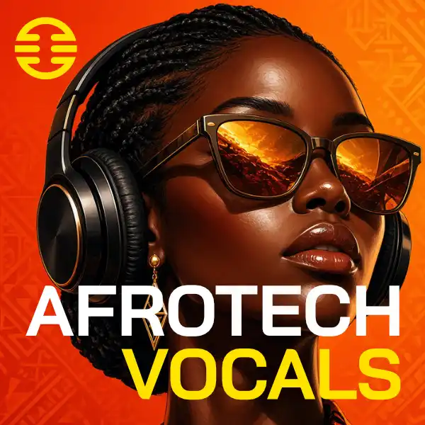 Afrotech Vocals Vol.1 sample pack cover